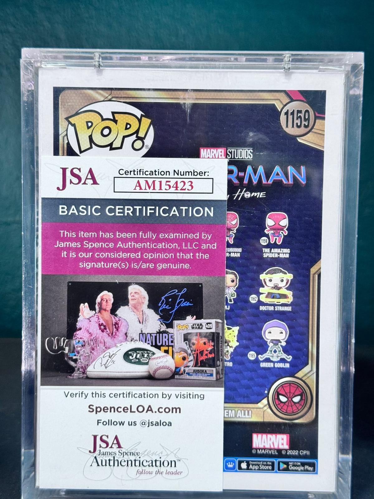 Funko Pop! The Amazing Spider-Man #1159 – Firmado por Andrew Garfield – foto 3