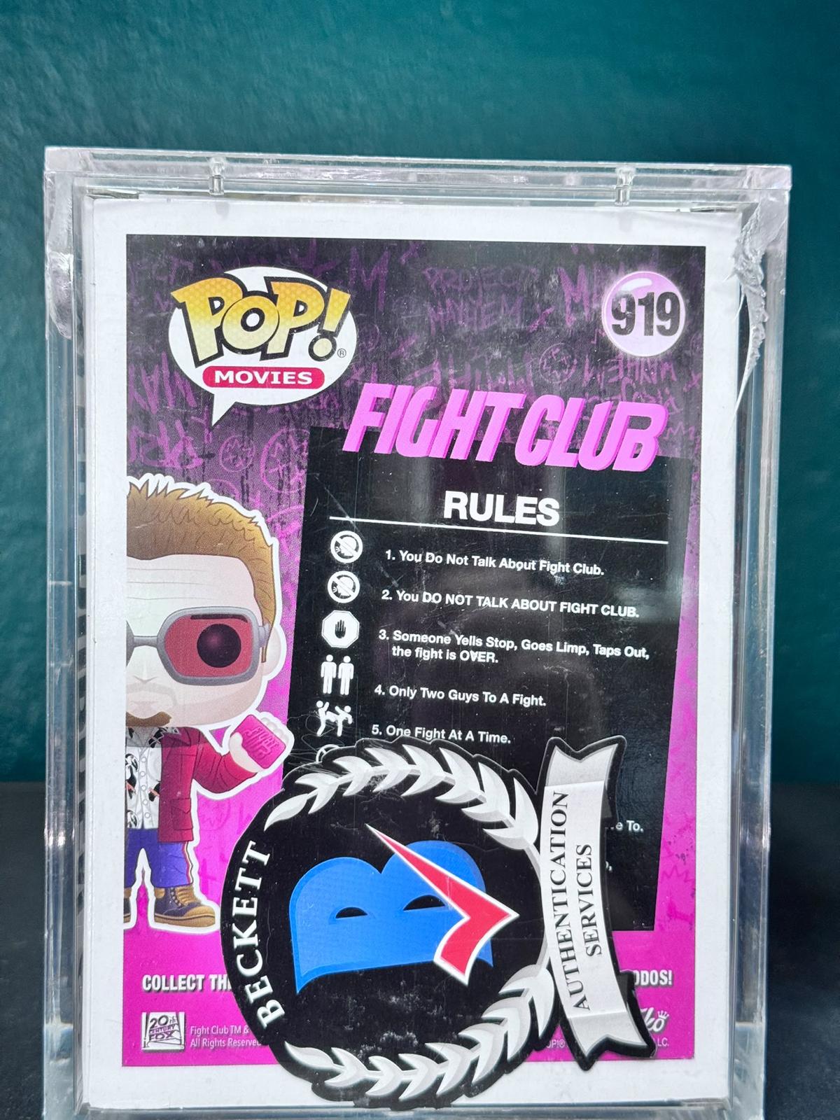 Funko Pop! Tyler Durden #919 – Firmado – foto 2