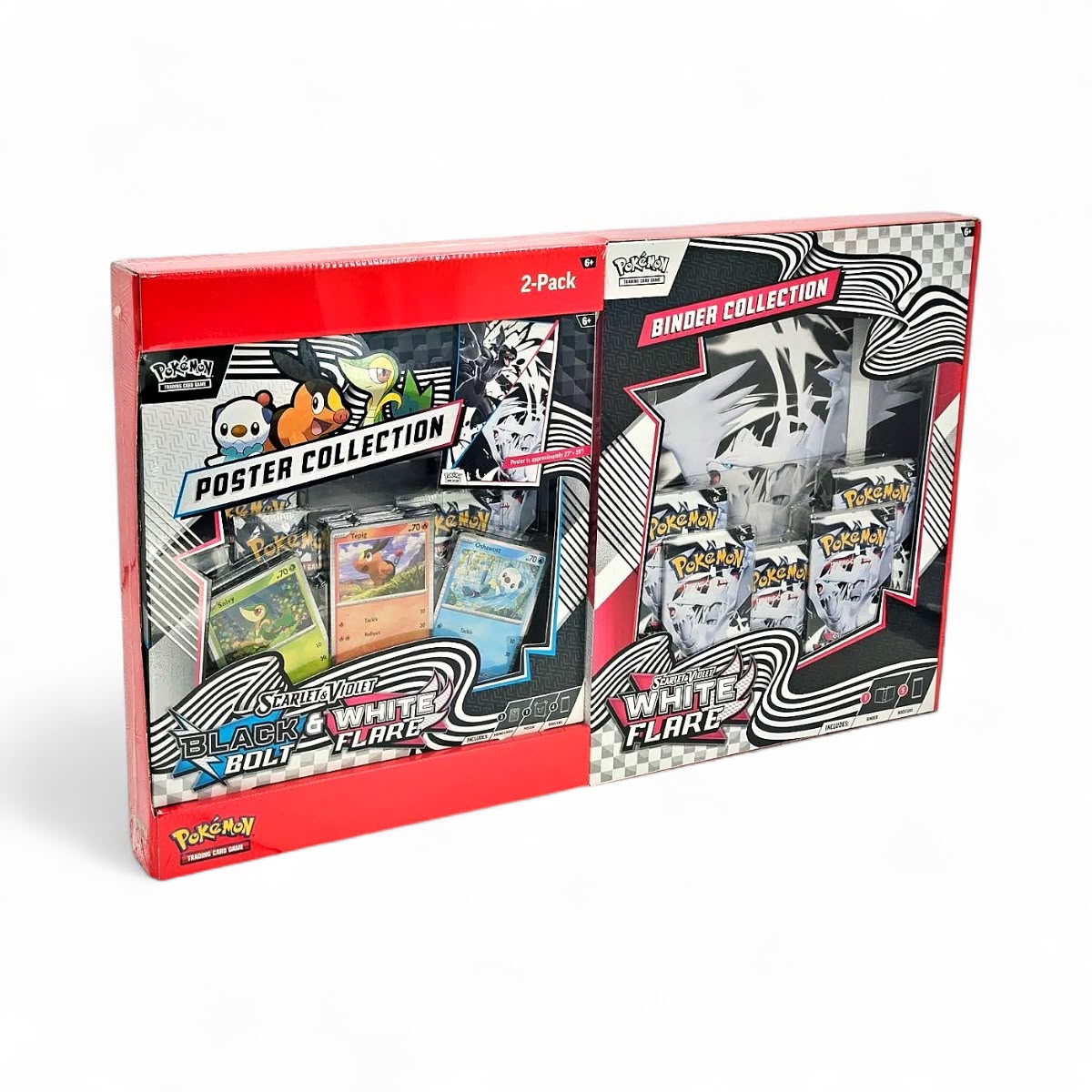 Pokémon TCG: Black Bolt & White Flare 2-Pack (Binder Collection + Poster Collection) – foto 1